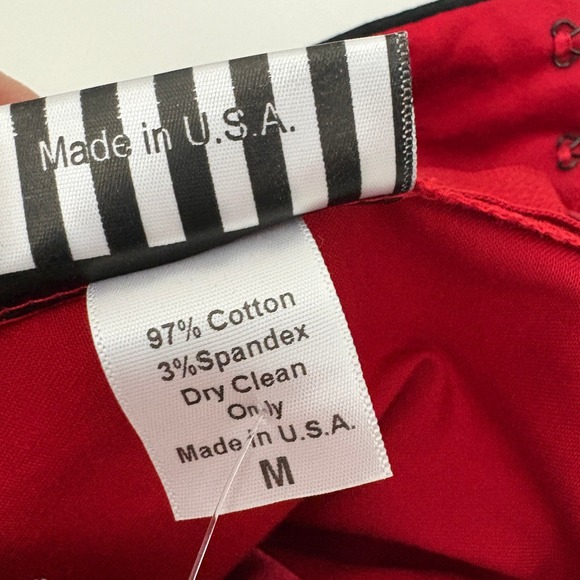 NWT Pinup Couture Red Asian-inspired Cheongsam Wiggle Dress Size M Frog Closures - Picture 10 of 14